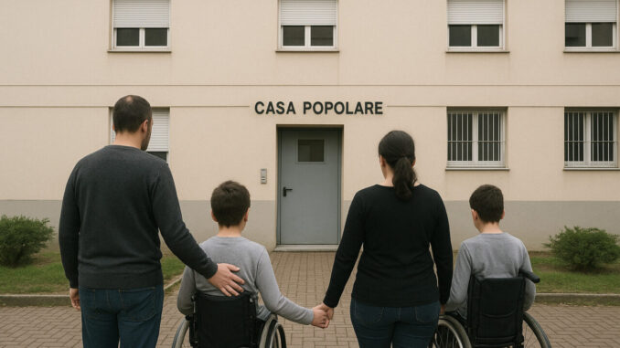 Bando case popolari, a Terni famiglia con quattro disabili esclusa da graduatoria