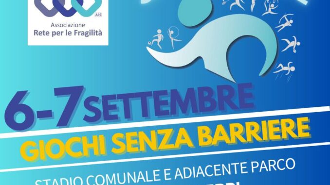 Giochi Senza Barriere, sport e inclusione a Ponte Valleceppi