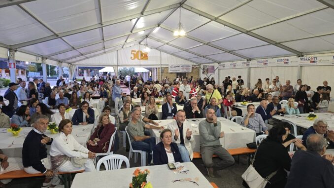 A Costano al via la Sagra della Porchetta, una serata dal forte valore simbolico celebra i 50 anni