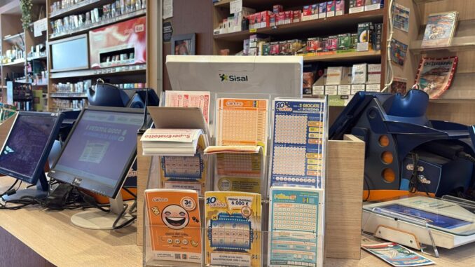 Maxi vincita al Lotto, tabaccheria di Ponte premiata