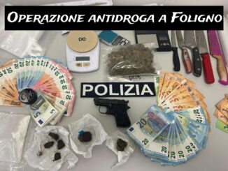 Operazione antidroga a Foligno, arrestato un trentunenne