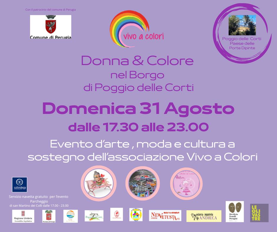 Estate a Poggio delle Corti con arte tra i vicoli