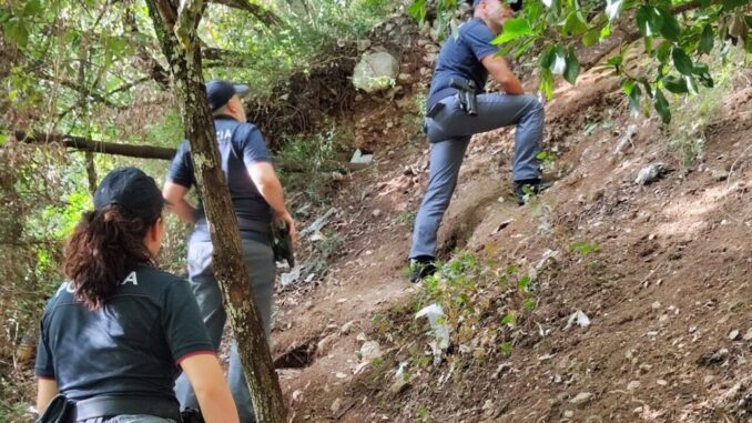 Operazione anti-spaccio della Questura di Terni nei boschi