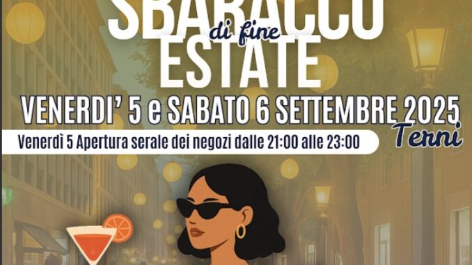 Shopping e sport animano il centro di Terni a settembre