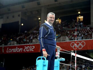 Simone Santi guida i delegati arbitrali della Fipav