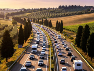 Maxi esodo estivo, traffico intenso sulla rete stradale nazionale