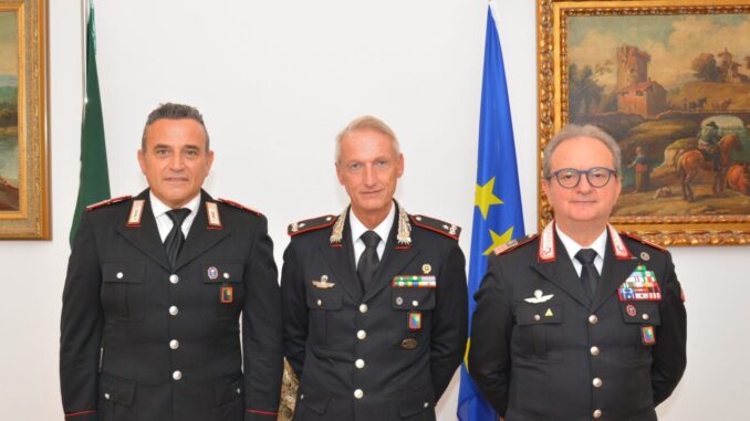 Generale Corbellotti saluta i carabinieri rientrati da Kosovo