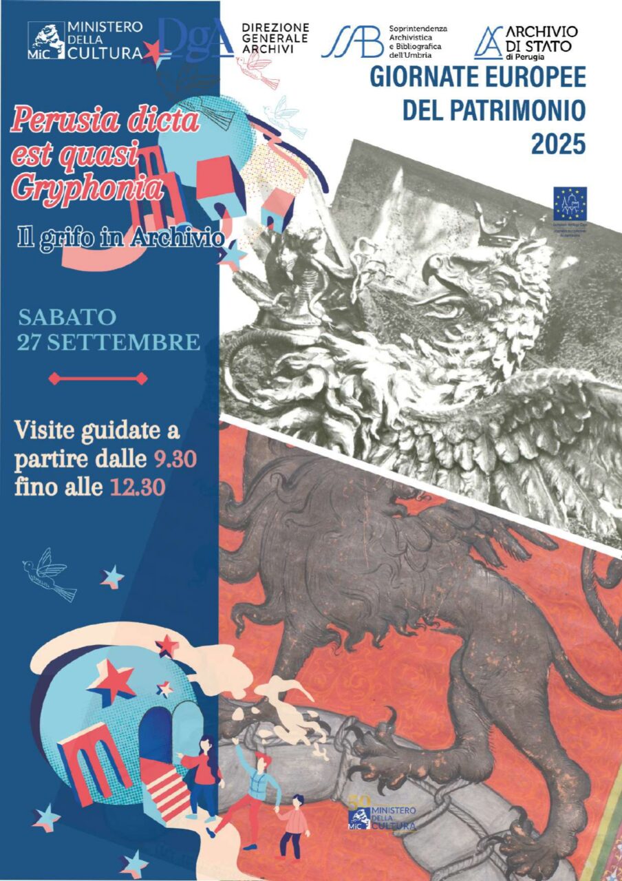 Archivio di Stato, il Grifo protagonista delle GEP2025