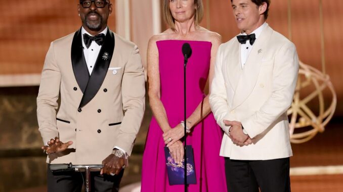 Sterling K. Brown agli Emmy con Brunello Cucinelli