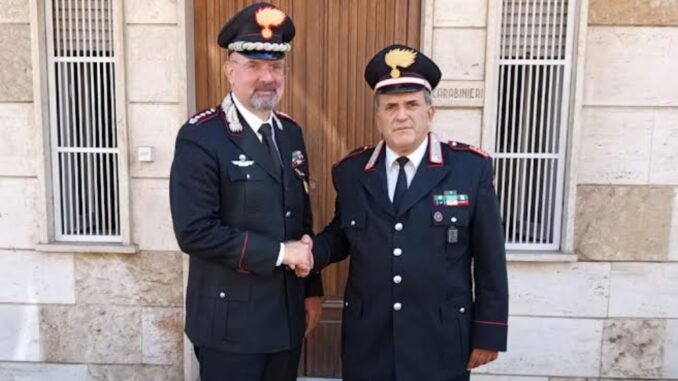 Congedo per Tito Saveri, decade di servizio a Otricoli