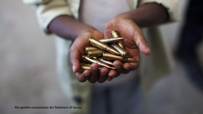 Perugia guida la campagna biblica contro le guerre mondiali