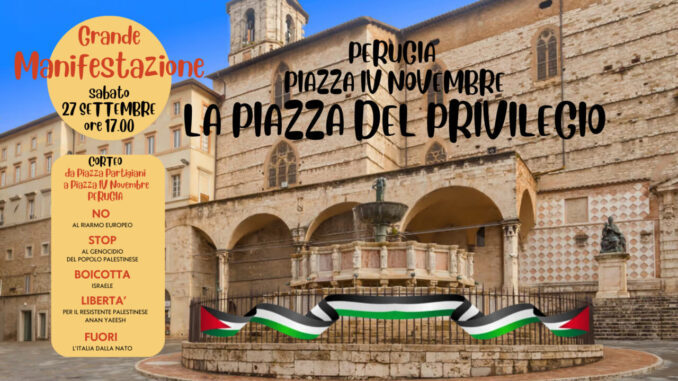Manifestazione palestinese: modifiche a circolazione, strade chiuse