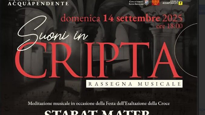 Stabat Mater di Pergolesi illumina Acquapendente