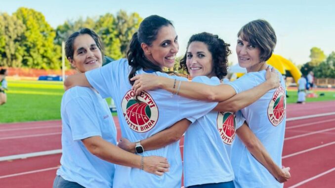 La Staffetta Moretti Illumina I Campionati Master Perugia
