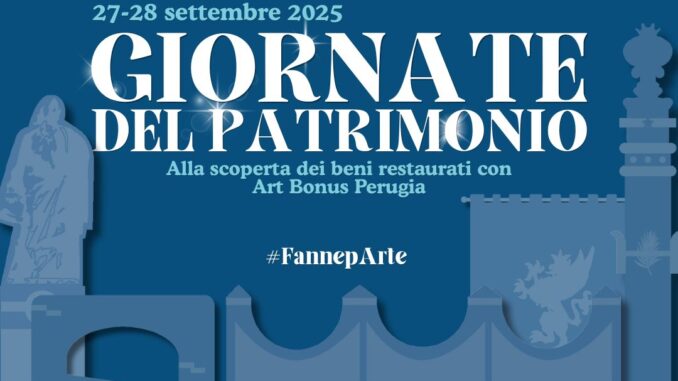 Perugia rilancia Patrimoni in Cammino per il patrimonio
