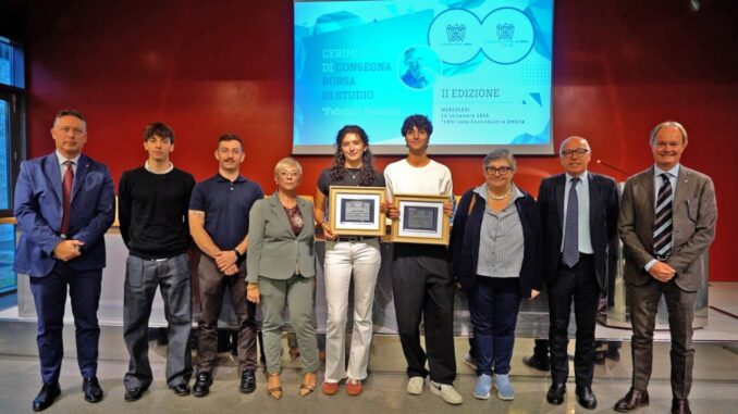 Consegnata la borsa di studio Mearelli agli studenti del Donatelli