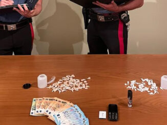 Arrestato a Perugia 36enne con 60 grammi di droga e contanti