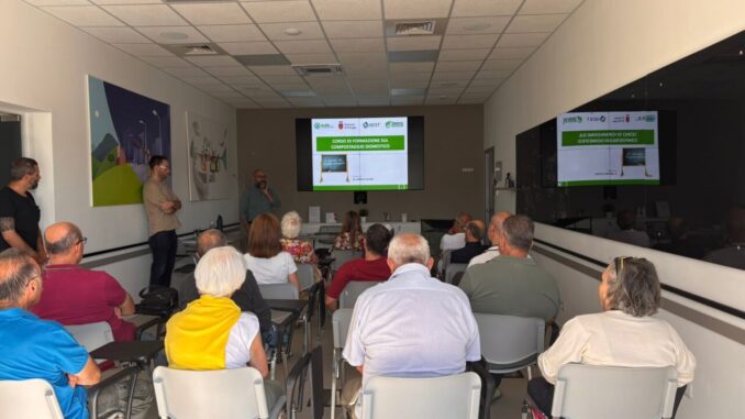 Successo del corso di compostaggio domestico a Perugia