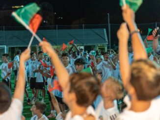 Festa e colori per l’avvio del Terni Football Club