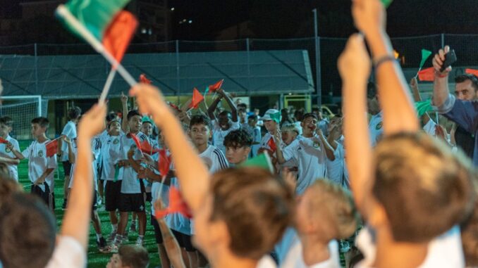 Festa e colori per l’avvio del Terni Football Club