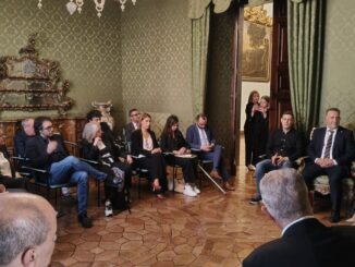 Delegazione della Cisgiordania in visita