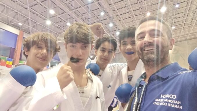 Romagnoli oro, Italia argento agli Europei Karate Goju-Ryu