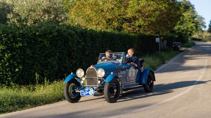 Al via la seconda tappa del Gran Premio Nuvolari tra Toscana, Umbria e Marche