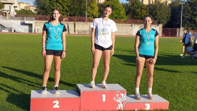Sette titoli regionali per Athletic Terni a Perugia Santa Giuliana