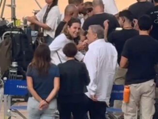 Raoul Bova torna sul set di Don Matteo tra gli applausi dei fan