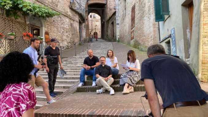 Perugia protagonista su Rai1 con viaggio nel Giubileo