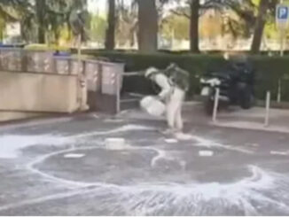 Imbrattrice seriale a Ponte San Giovanni: la situazione