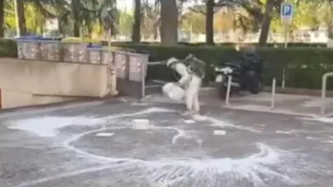 Imbrattrice seriale a Ponte San Giovanni: la situazione