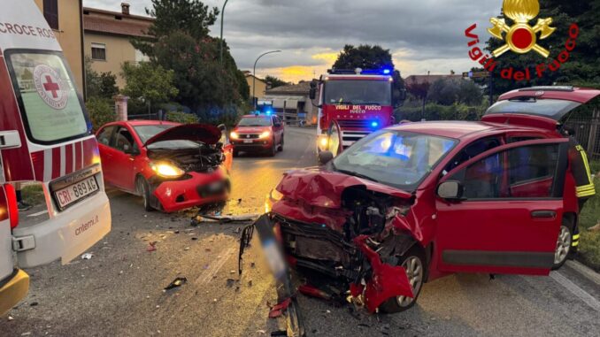 Frontale all’alba a Terni, traffico paralizzato