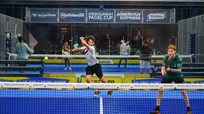 Padel di alto livello a Perugia con Barahona e Garcia in campo