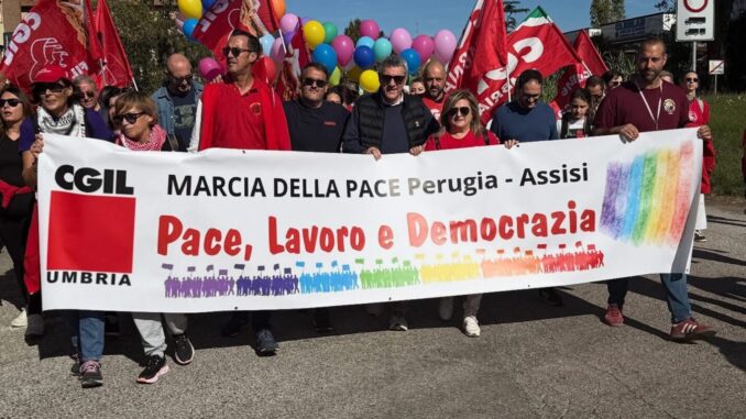 Dall’Umbria 1.500 adesioni alla manifestazione Cgil di Roma