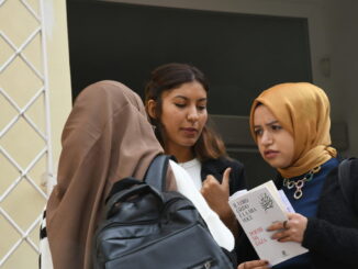 Voci e canti al campus Unistrapg in sostegno di Gaza