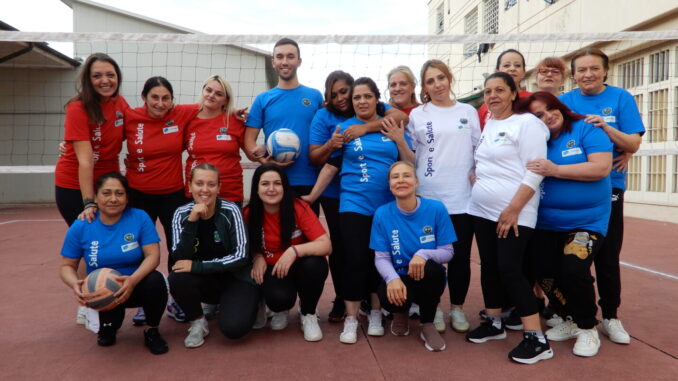 L’esperienza della pallavolo nella sezione femminile di Capanne