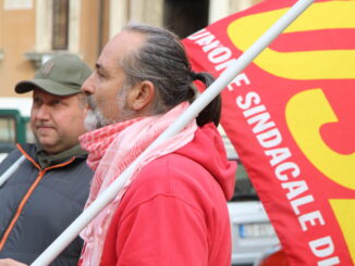 Usb protesta in Umbria, dice no alle gare per trasporto pubblico