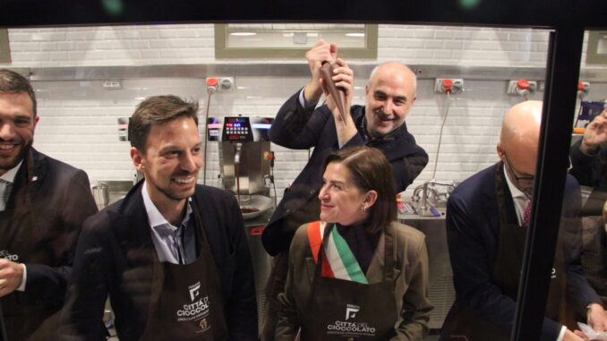 Inaugurata la città del cioccolato a Perugia