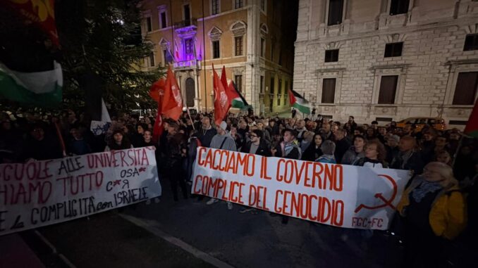 Voci in piazza per Gaza, prosegue la mobilitazione civile