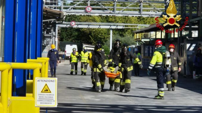 Esercitazione sicurezza conclusa nello stabilimento spoletino