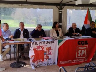 Nuova sede Spi Cgil a Torgiano, presidio per i pensionati