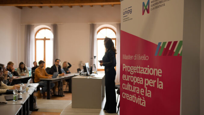 Iscrizioni aperte al master Unipg in cultura e creatività