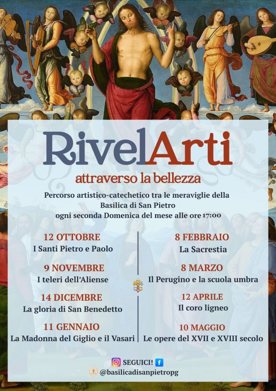 Primo appuntamento RivelArti: Arte e Spirito a San Pietro