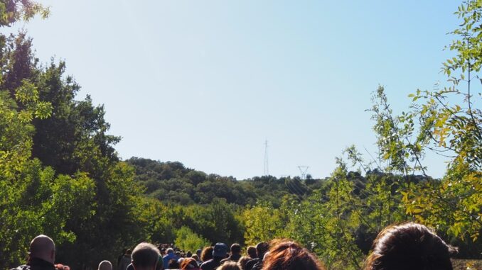 Successo a Collestrada per il sentiero “L’Anello di Francesco”