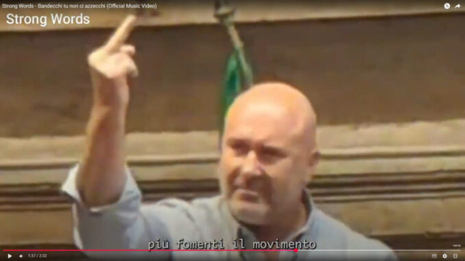 Bandecchi tu non ci azzecchi, il brano di protesta umbro su Spotify e Youtube