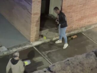 Allarme e sangue nella notte a Fontivegge, straniero giù dal parapetto