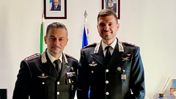 Capitano Marco Rotondi nuovo comandante Carabinieri Spoleto