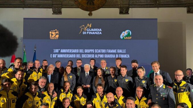 Un secolo di Fiamme Gialle e 60 anni di soccorso alpino