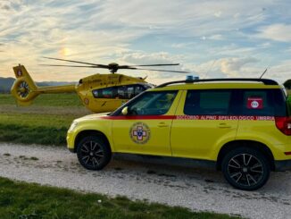 deltaplano, Monte Cucco, incidente, Sigillo, SASU, elisoccorso, Carabinieri, Vigili del Fuoco